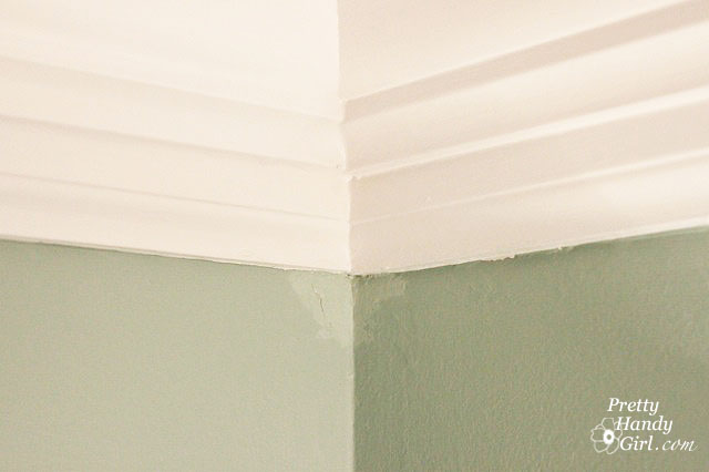 Touched-up-corner