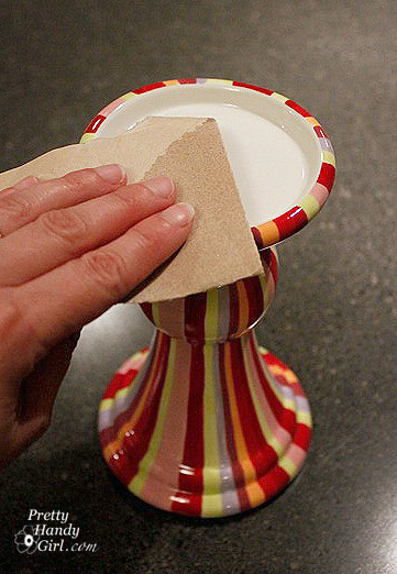 candlestick-sanding