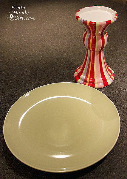 plate-and-candlestick