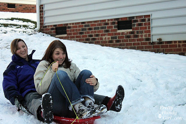 sledding