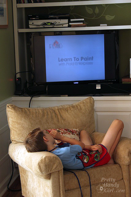 son_watching_Plaid_DVD