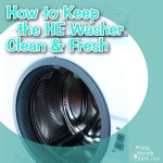 keep HE Clothes Washer CLean
