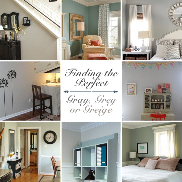 Gray, Grey or Greige {Finding the Perfect Gray} - Pretty Handy Girl