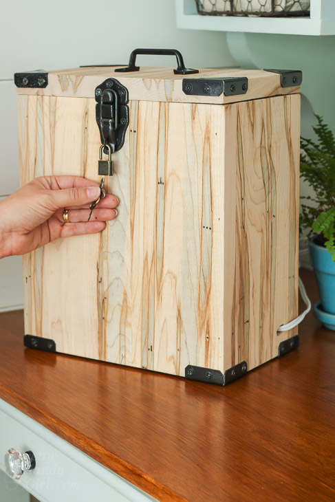 Industrial Charging Station and Lock Box - Pretty Handy Girl