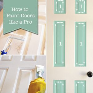 How to Paint Doors like a Professional | Pretty Handy Girl