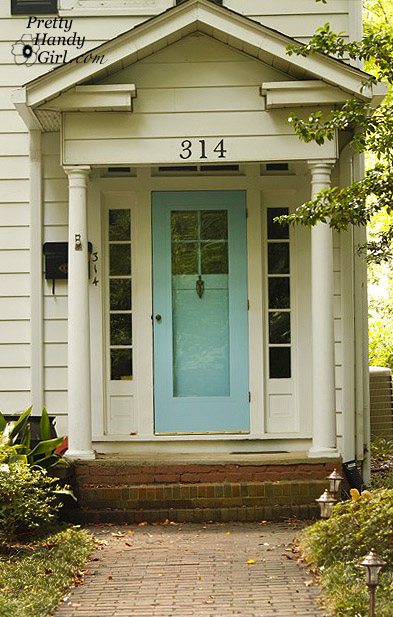 Colorful front doors