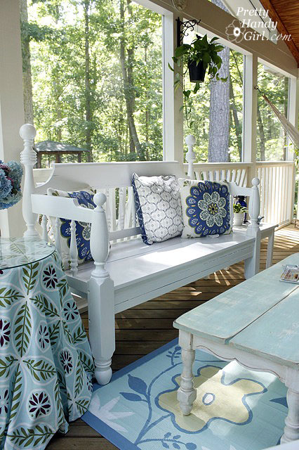 Refinishing a Garden Bench