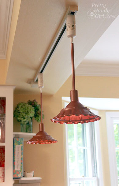 Farmhouse Style DIY Copper Pendant Lights