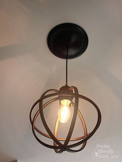 5 Minute Light Upgrade Converting A Recessed To Pendant What
