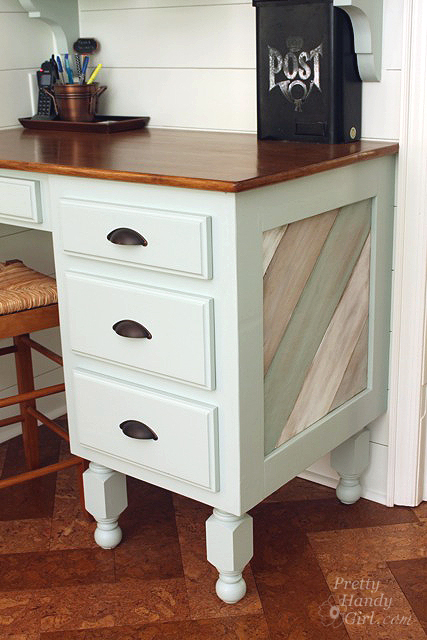 Building a Kitchen Counter Height Desk