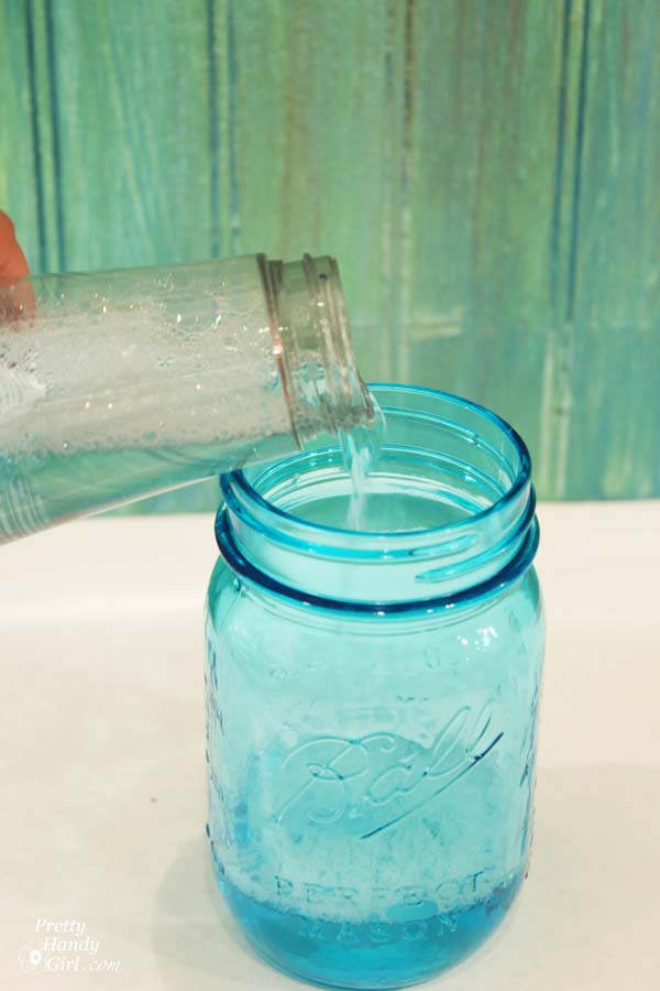 pour-liquid_soap_into_ball_jar