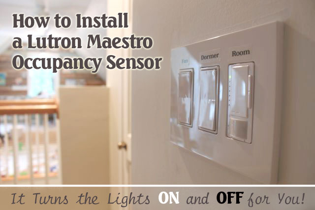 How_to_Install_Lutron_Maestro_Sensor