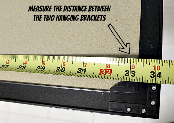Measure the Distance Between the Brackets