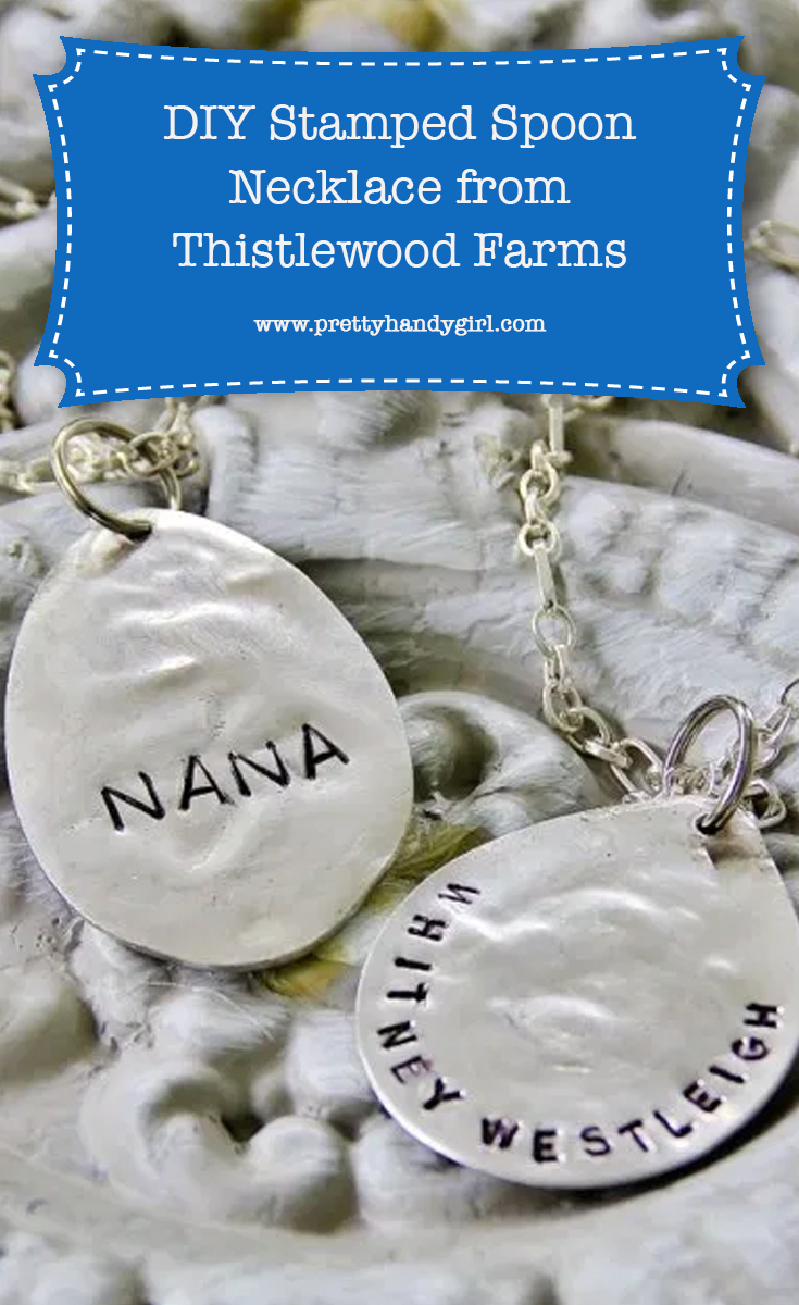 DIY Stamped Necklace | Pretty Handy Girl 
