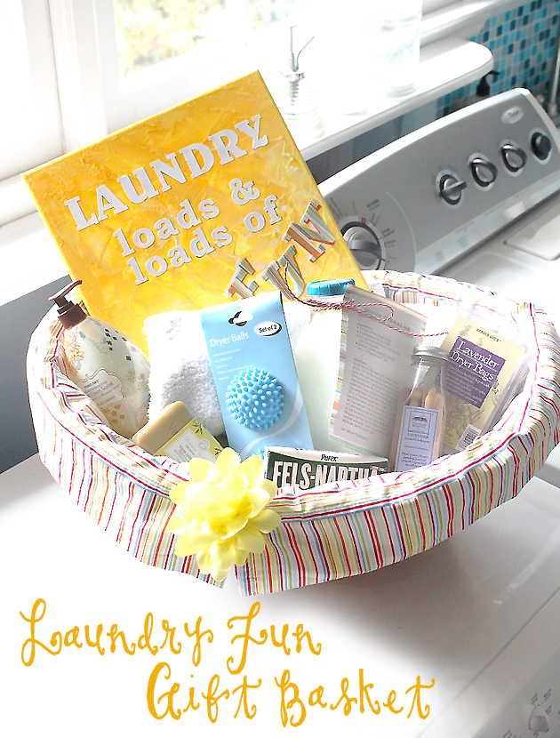 Laundry Fun Gift Basket | Pretty Handy Girl