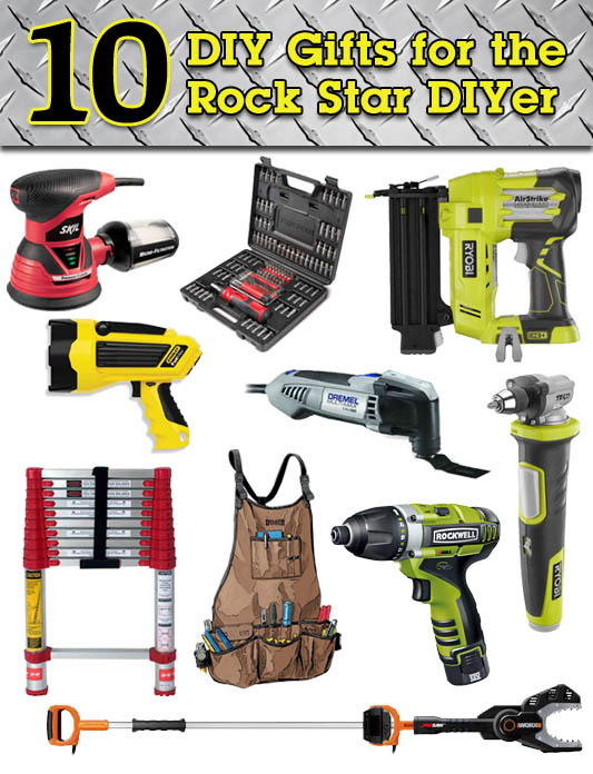 10 DIY Gift Ideas for the Rock Star DIYer