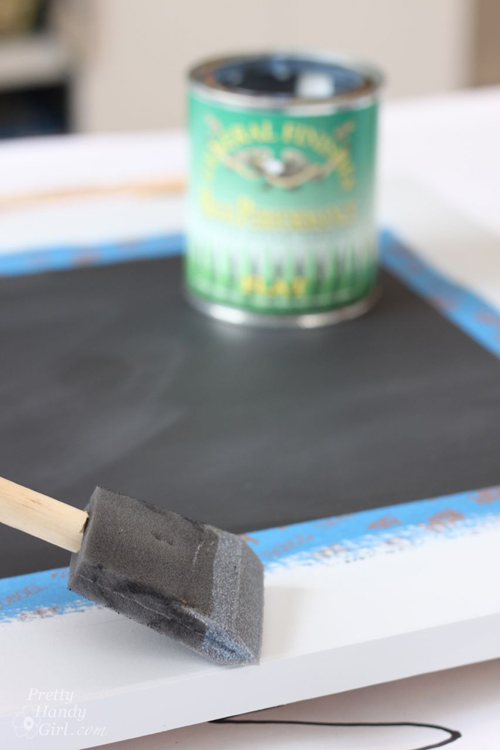 How to Make a Chalkboard Surface Desk | Pretty Handy Girl