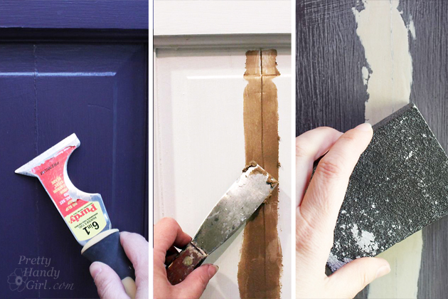 How to Strip Paint Off a Door | Pretty Handy Girl