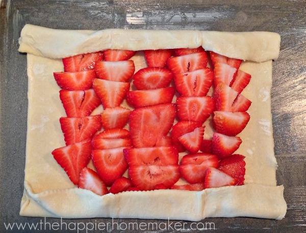 how to make strawberry tart