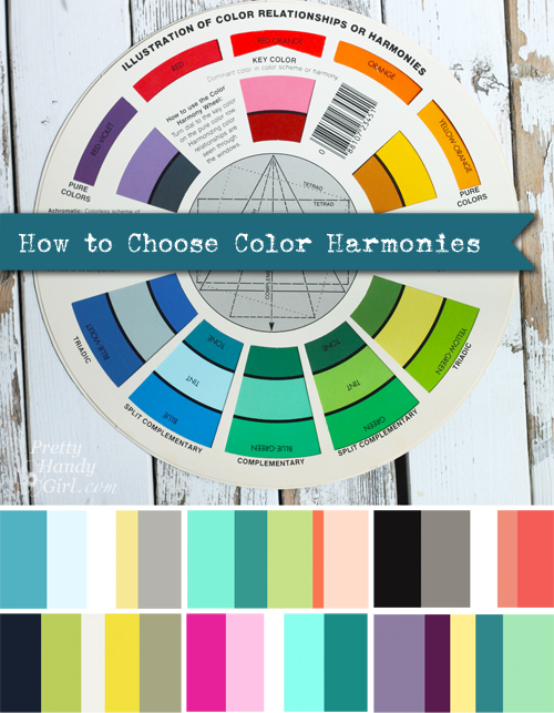 How to Choose Color Harmonies | Pretty Handy Girl