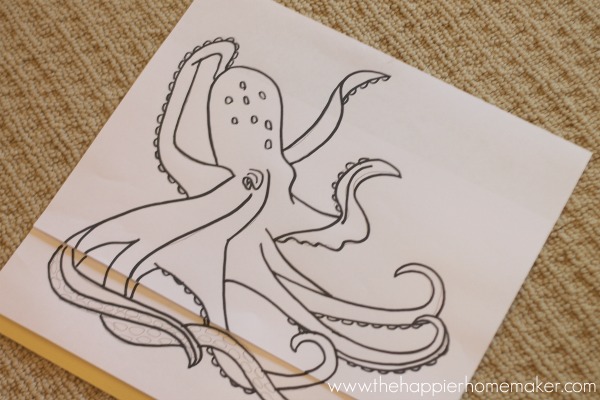 trace anthropologie octopus pillow