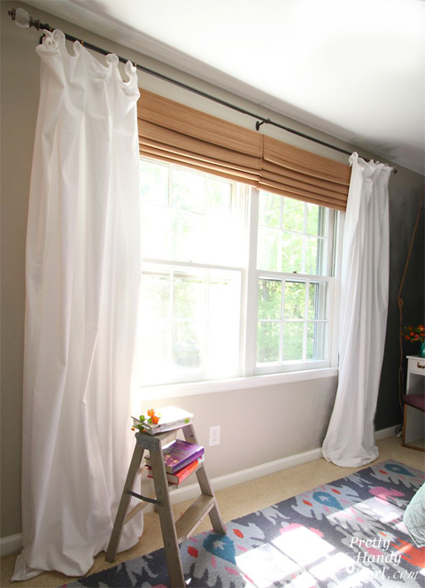 Easy and Inexpensive Romantic Curtains | Pretty Handy Girl