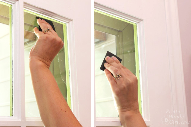 How to Add Security Film to Glass Doors & Windows | Pretty Handy Girl