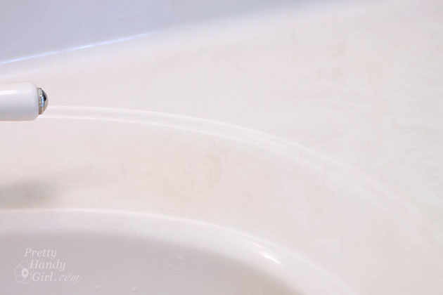 How to Scrub Hard Water Stains Away | Pretty Handy Girl