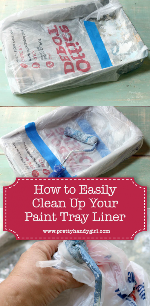 paint tray liner plastic bag