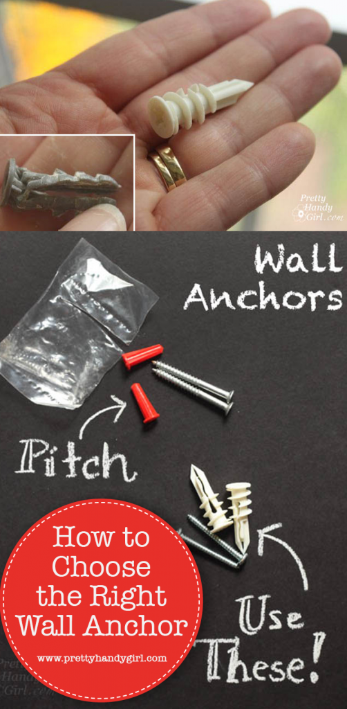how to choose the right wall anchor