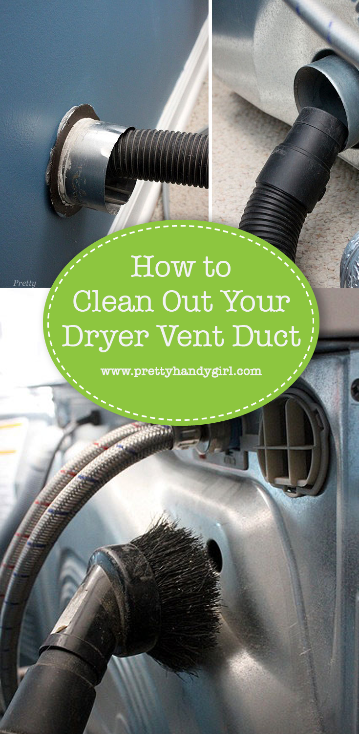 Clean out your dryer vent duct