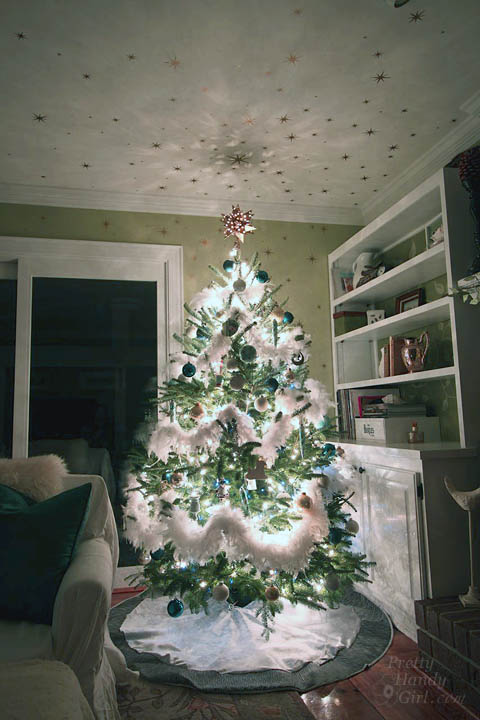 Starry Night Christmas Tree | Pretty Handy Girl