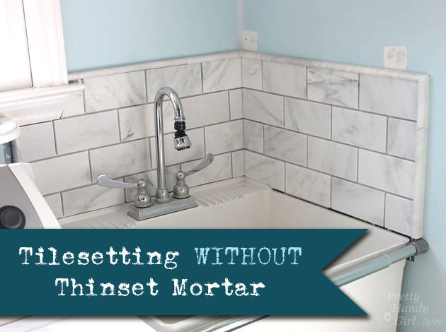 Tile-setting-withouto-thinset-mortar