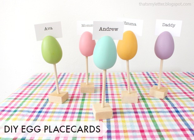 egg placecards