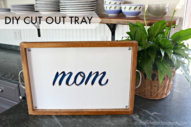 cut out tray title