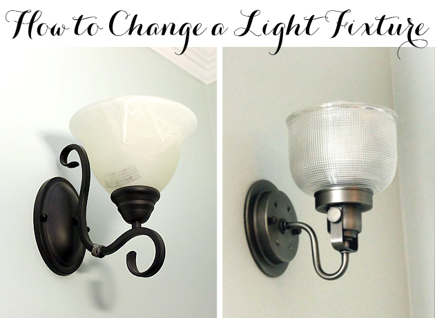How to change light fixture Pretty Handy Girl