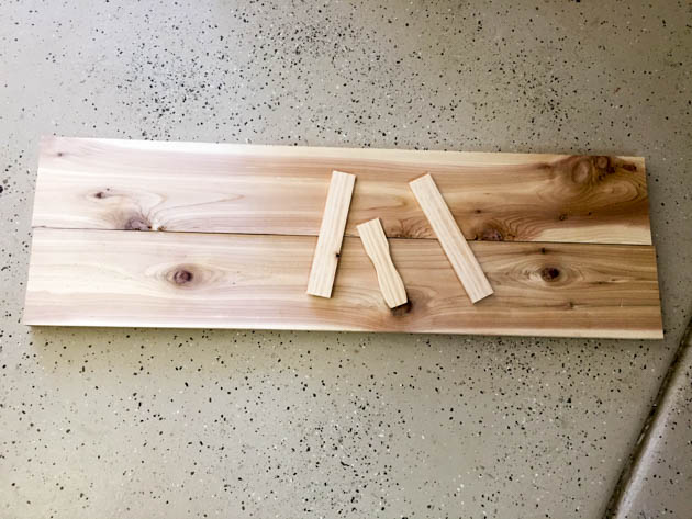 cut-cedar-board-for-towel-rack