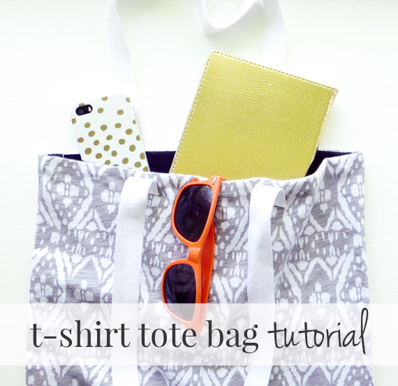 tote bag from tee shirt
