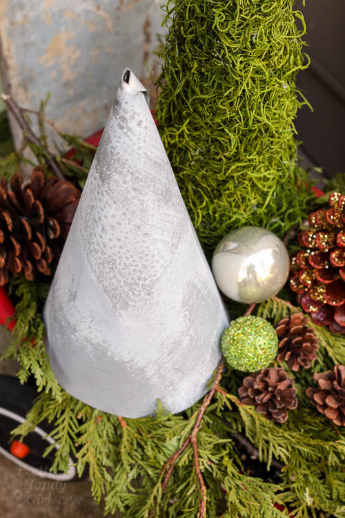 Galvanized Metal Tree Form | Pretty Handy Girl