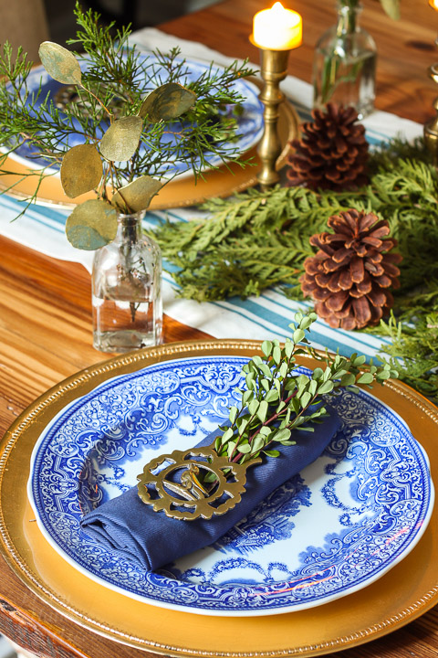Holiday Woodland Tablescape 2015 | Pretty Handy Girl