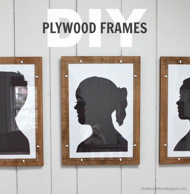 Diy Plywood Frame With Glass Pretty Handy Girl