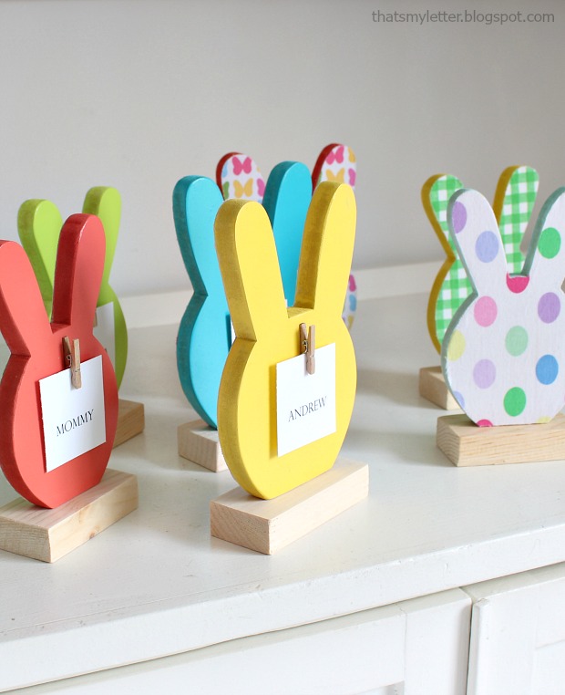 bunny place cards 4