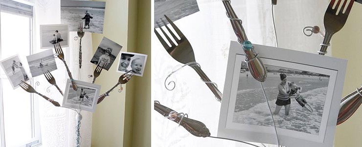 Fork Photo Holder | Pretty Handy Girl