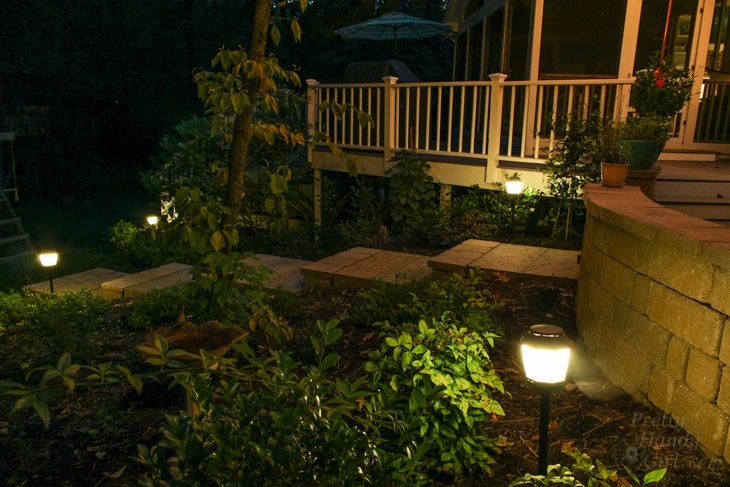 How to Install Low Voltage Landscape Lights (that also repel mosquitos!) | Pretty Handy Girl