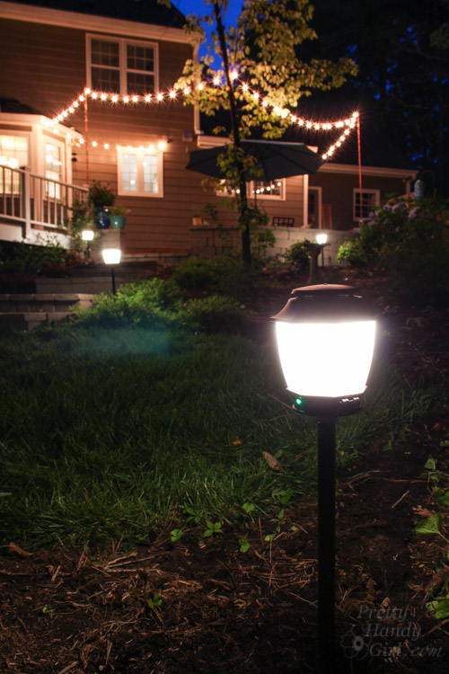 How to Install Low Voltage Landscape Lights (that also repel mosquitos!) | Pretty Handy Girl