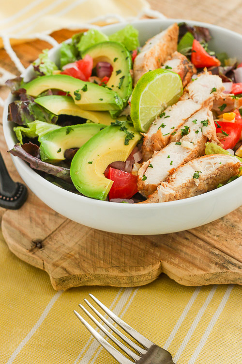 Chipotle Ranch Chicken Salad - Easy, Healthy and Delicious! | Pretty Handy Girl