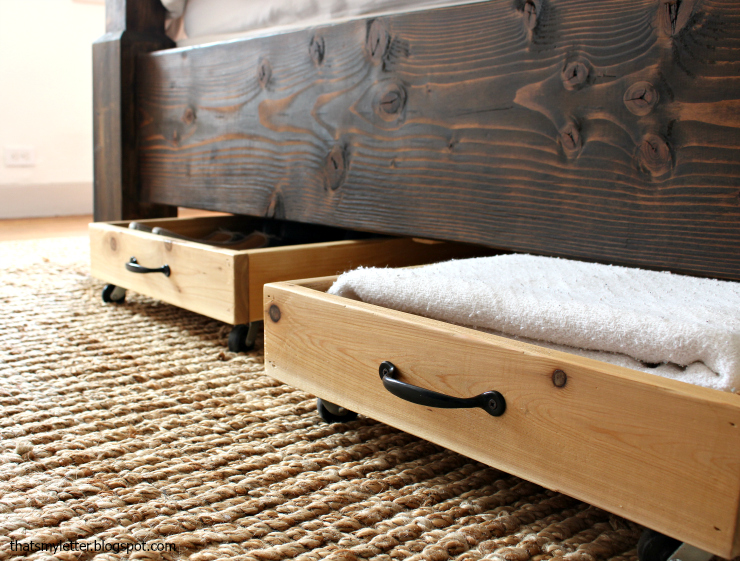 Diy Cedar Underbed Storage Pretty Handy Cedar Underbed Storage 4