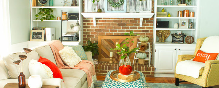 Pretty Handy Girl's Colorful Fall Home Tour