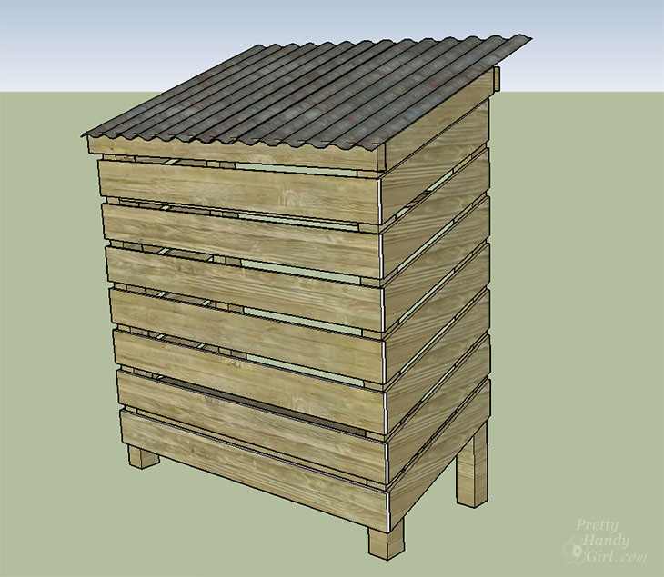Build a Wood Storage Shed | Pretty Handy Girl