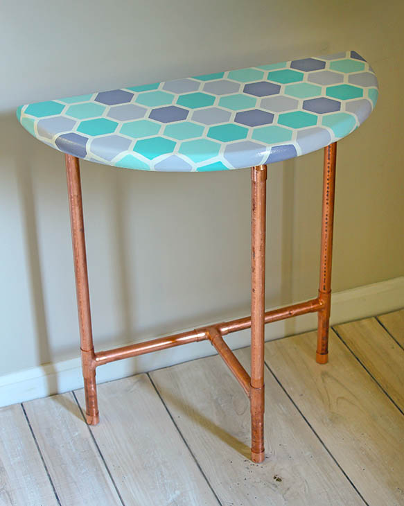 Half Round Copper Table Giveaway | Pretty Handy Girl